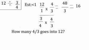 How Do You Solve 4 Divided By 3 0