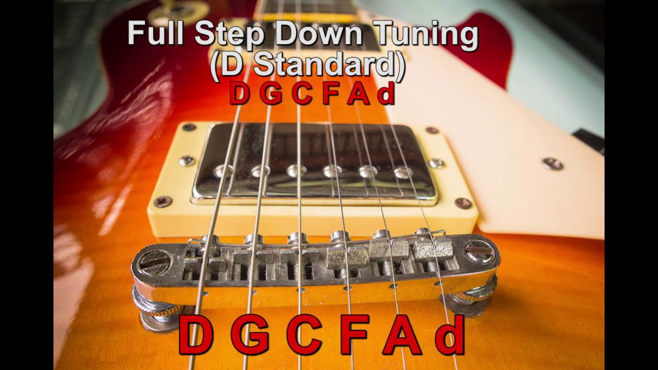 d standard tuning