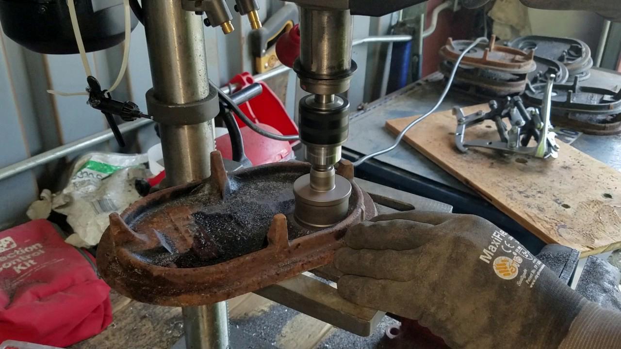 drilling cast iron