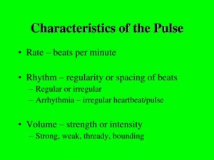 What Would Cause A Thready Pulse 0