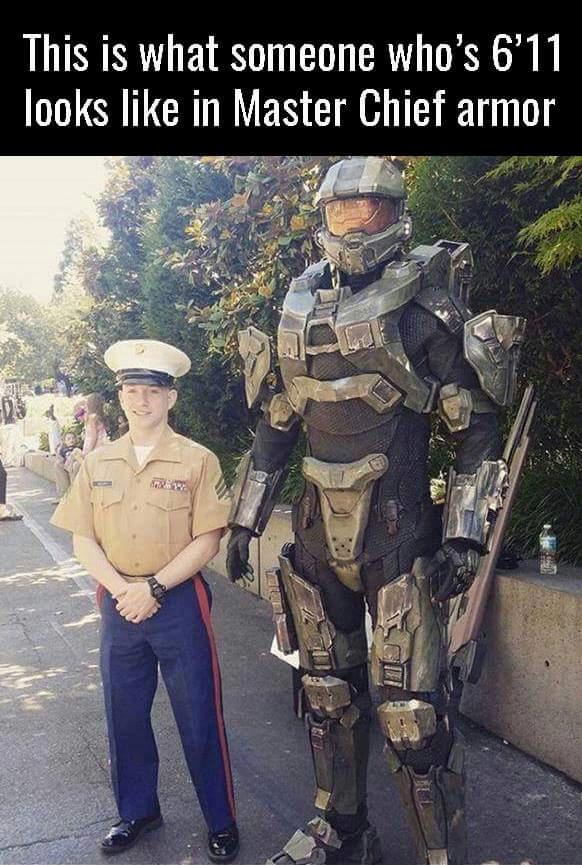 How Tall Is Master Chief Asking List