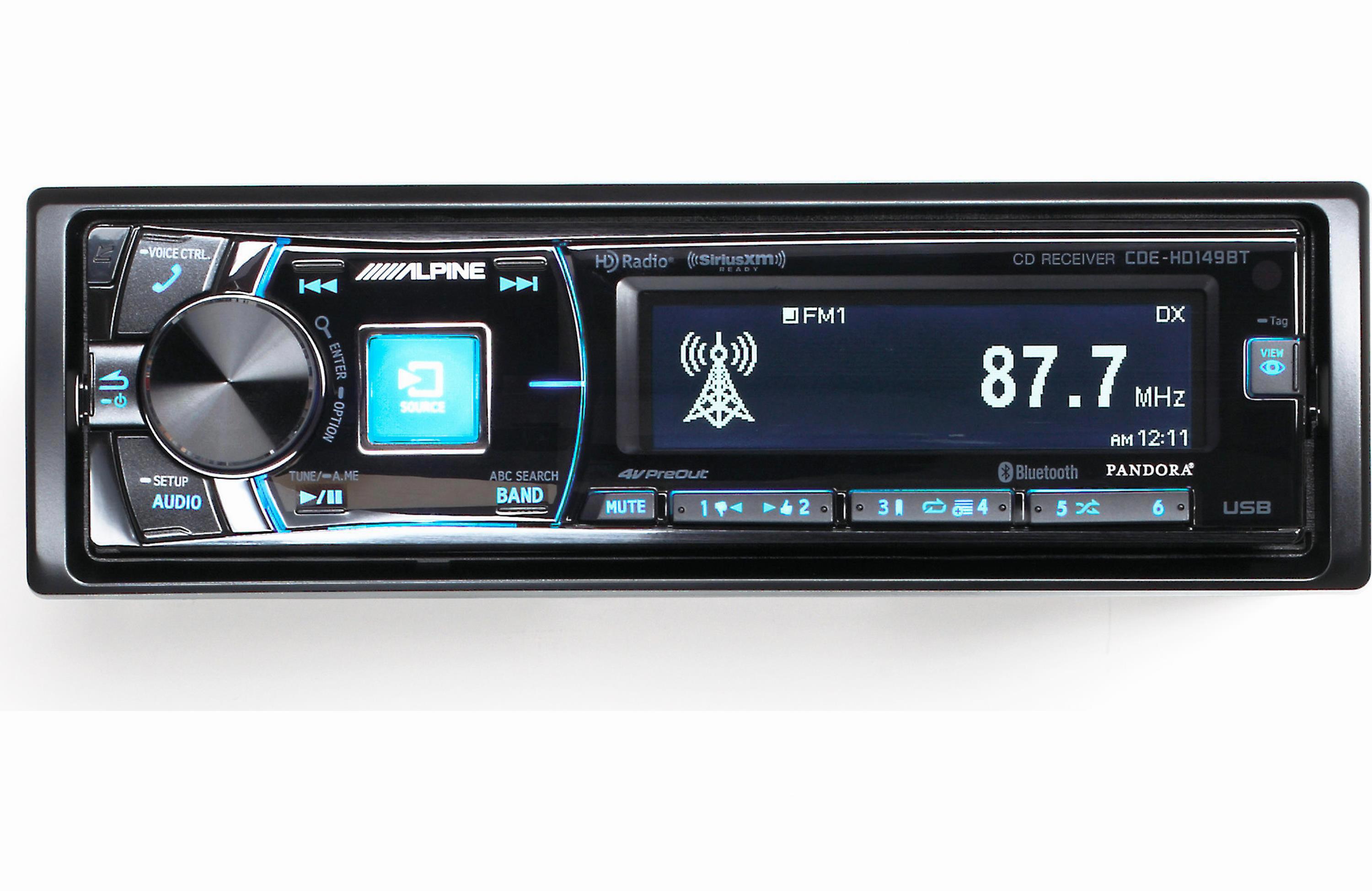 alpine stereo bluetooth