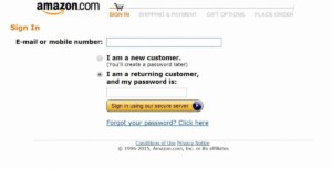 Amazon Password Requirements 0