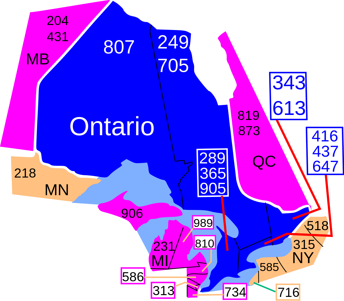 519 Area Code Map Images and Photos finder