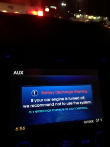 Battery Discharge Warning 1