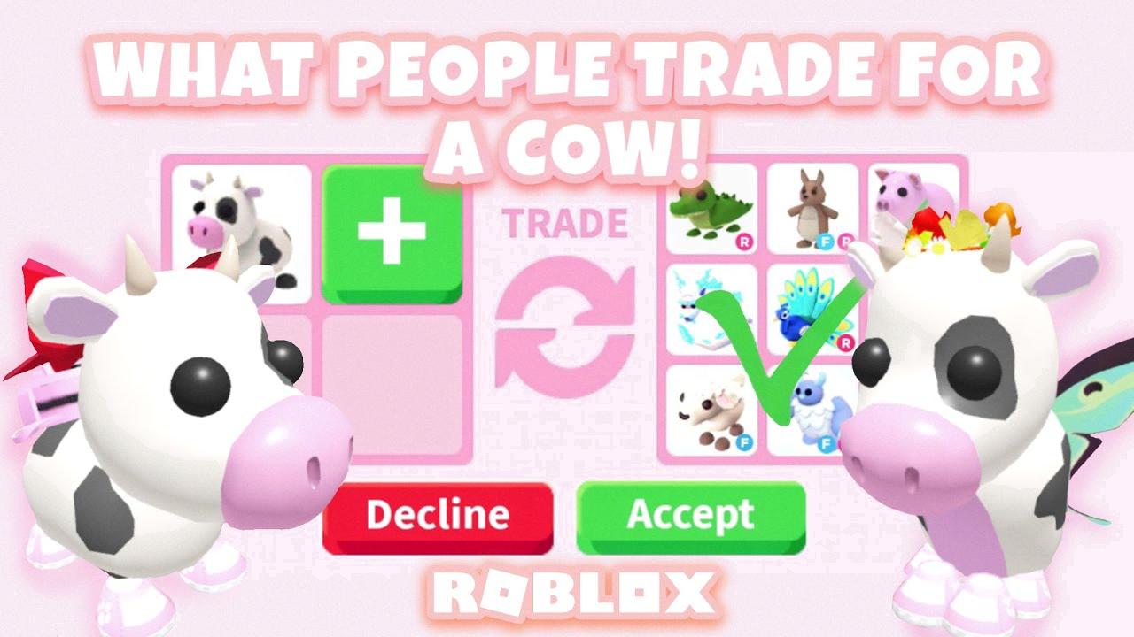 adopt me cow