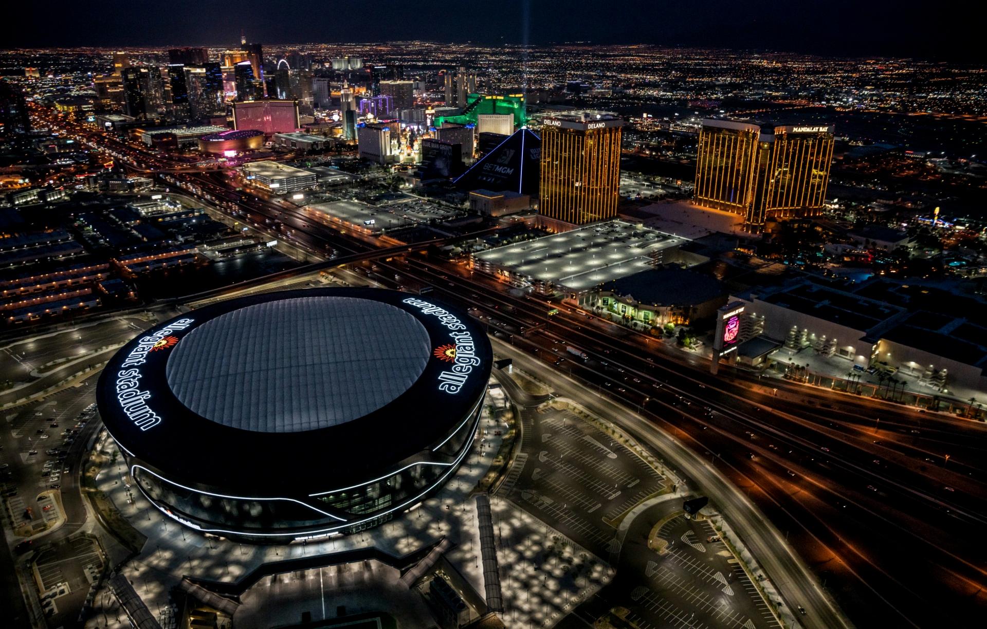 allegiant stadium roof