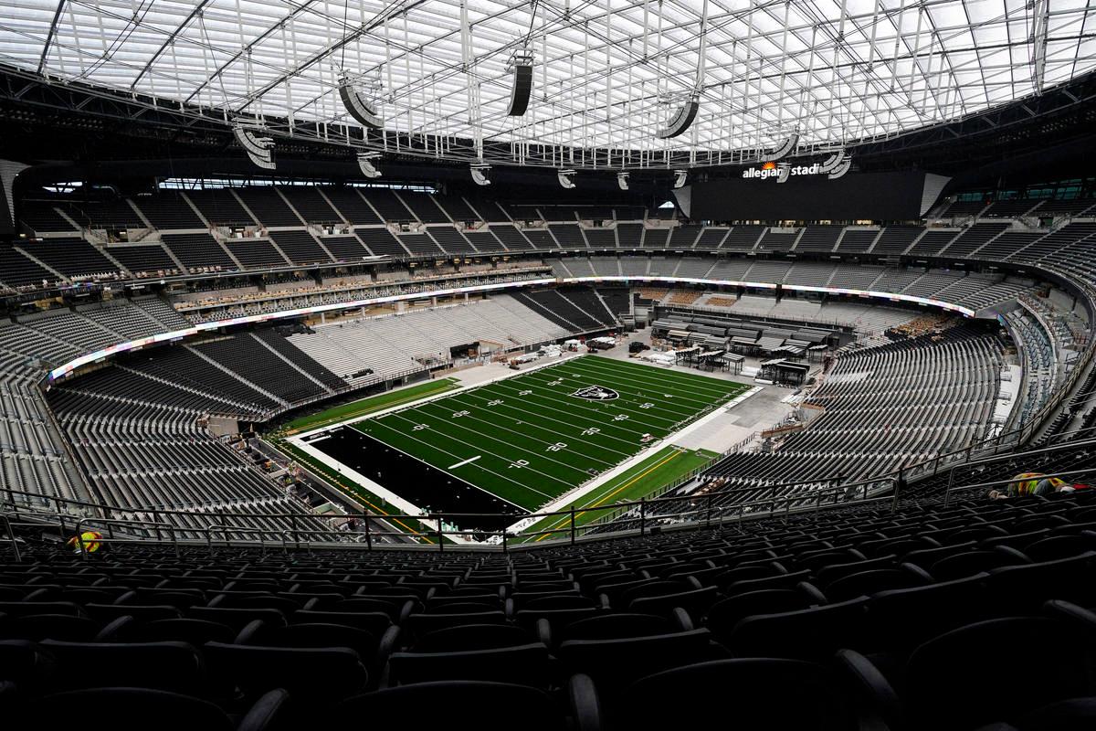 allegiant stadium roof