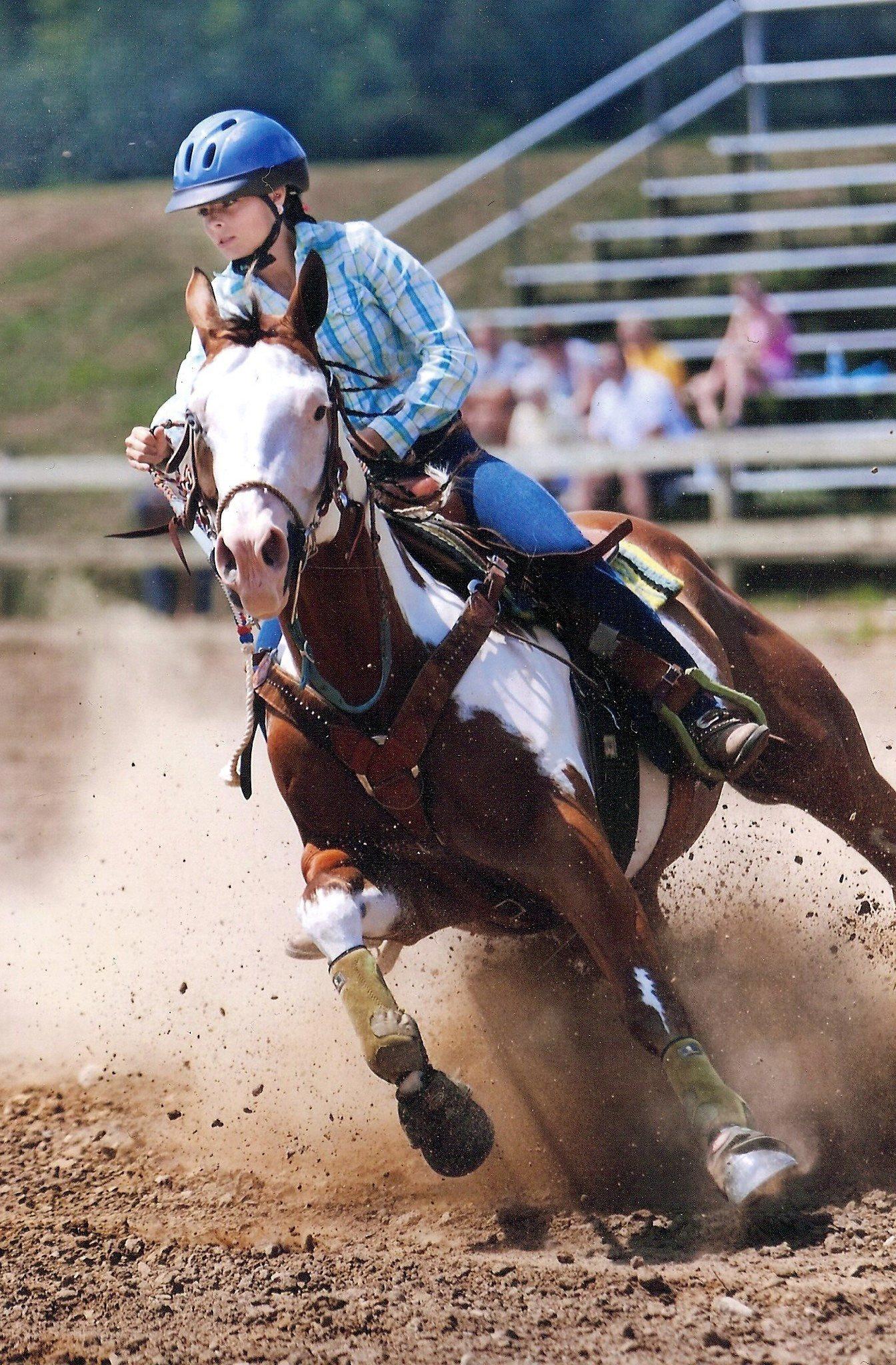 appaloosa barrel racing horses
