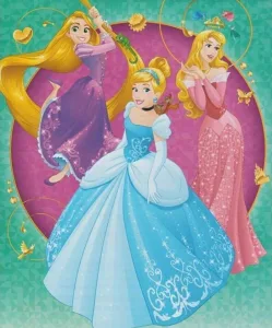 Aurora Rapunzel and Cinderella 1674291399