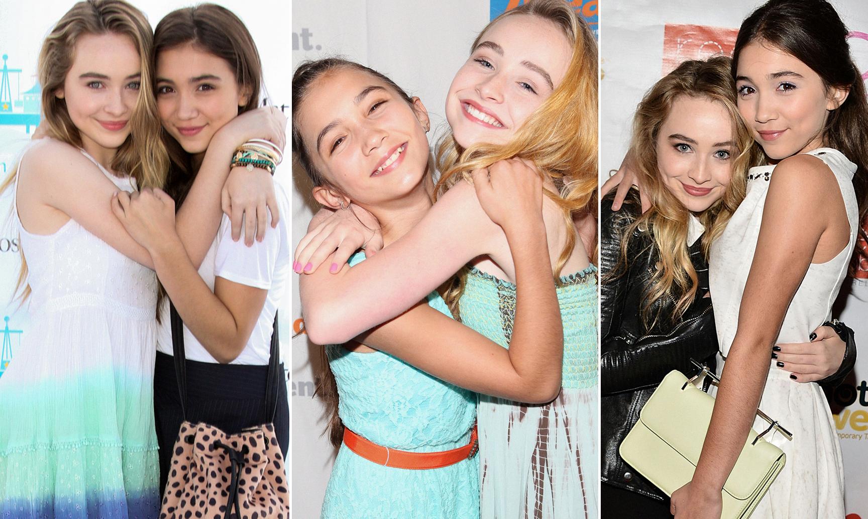 Bff Goals Rowan Blanchard And Sabrina Carpenter S Unbreakable Bond