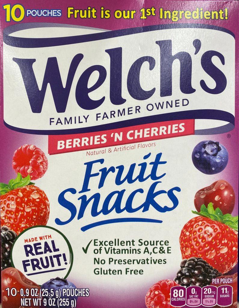 are welchs fruit snacks vegan 2