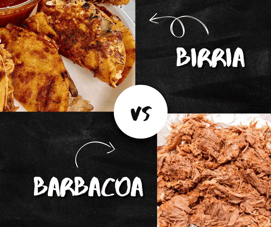 A Tasty Showdown: Barbacoa vs Birria .E.