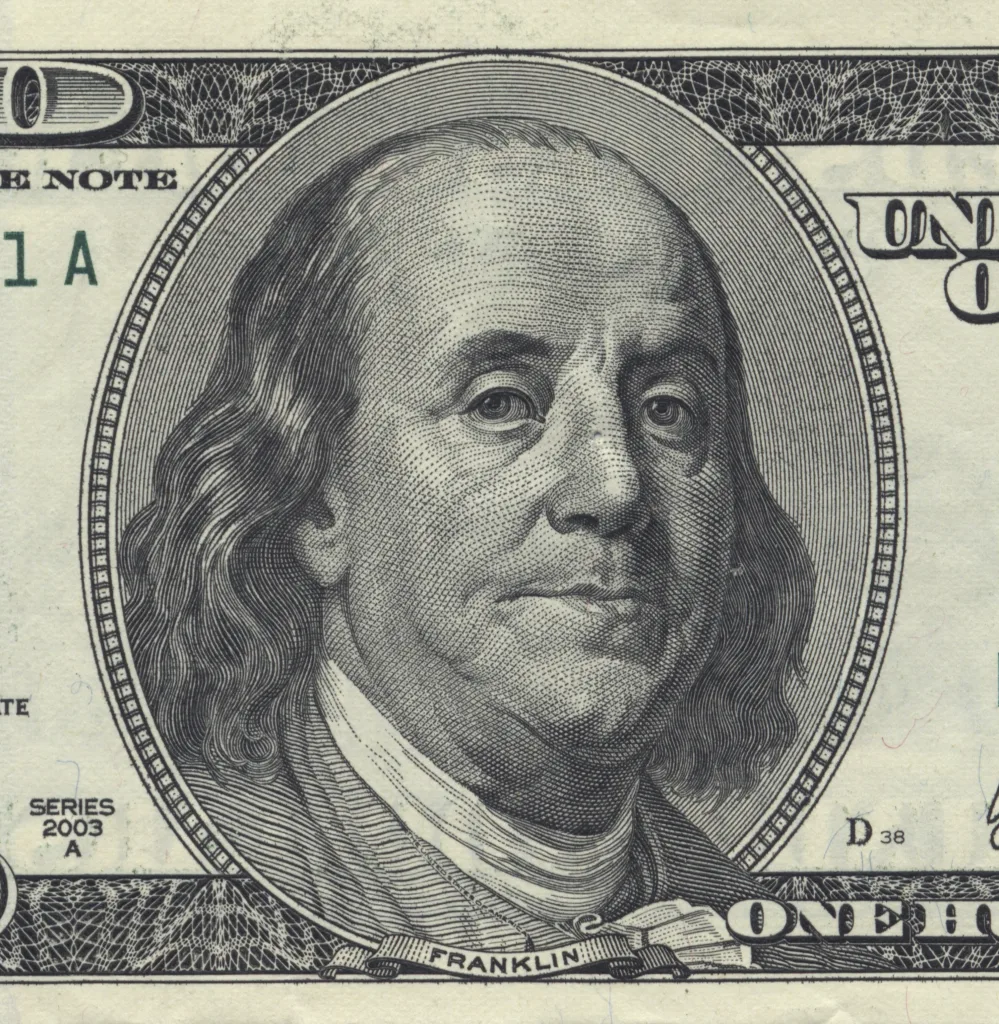 benjamin franklin 100 1673952434