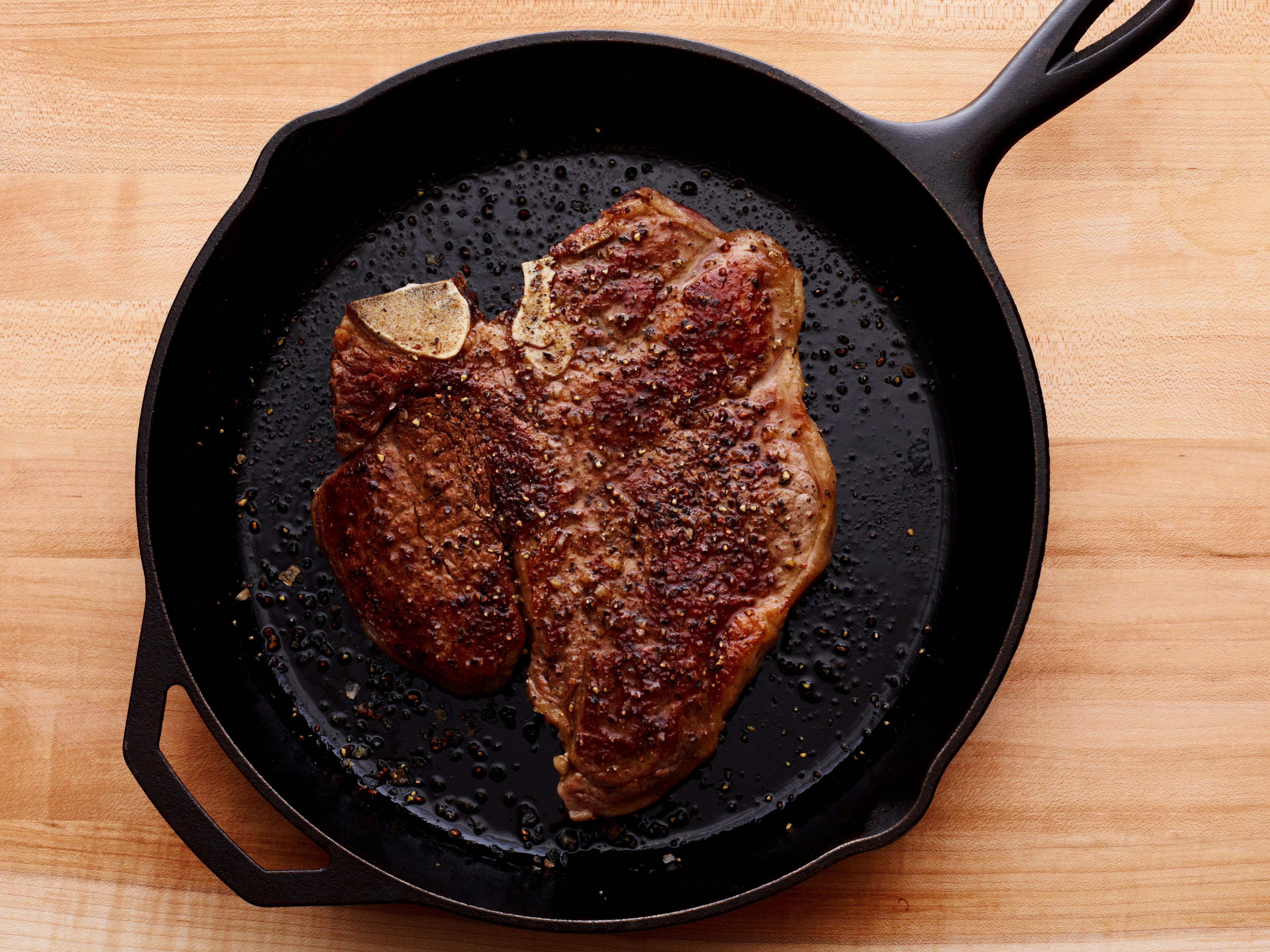 best oil for searing steak