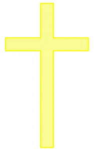 blue flag with yellow cross 1 1