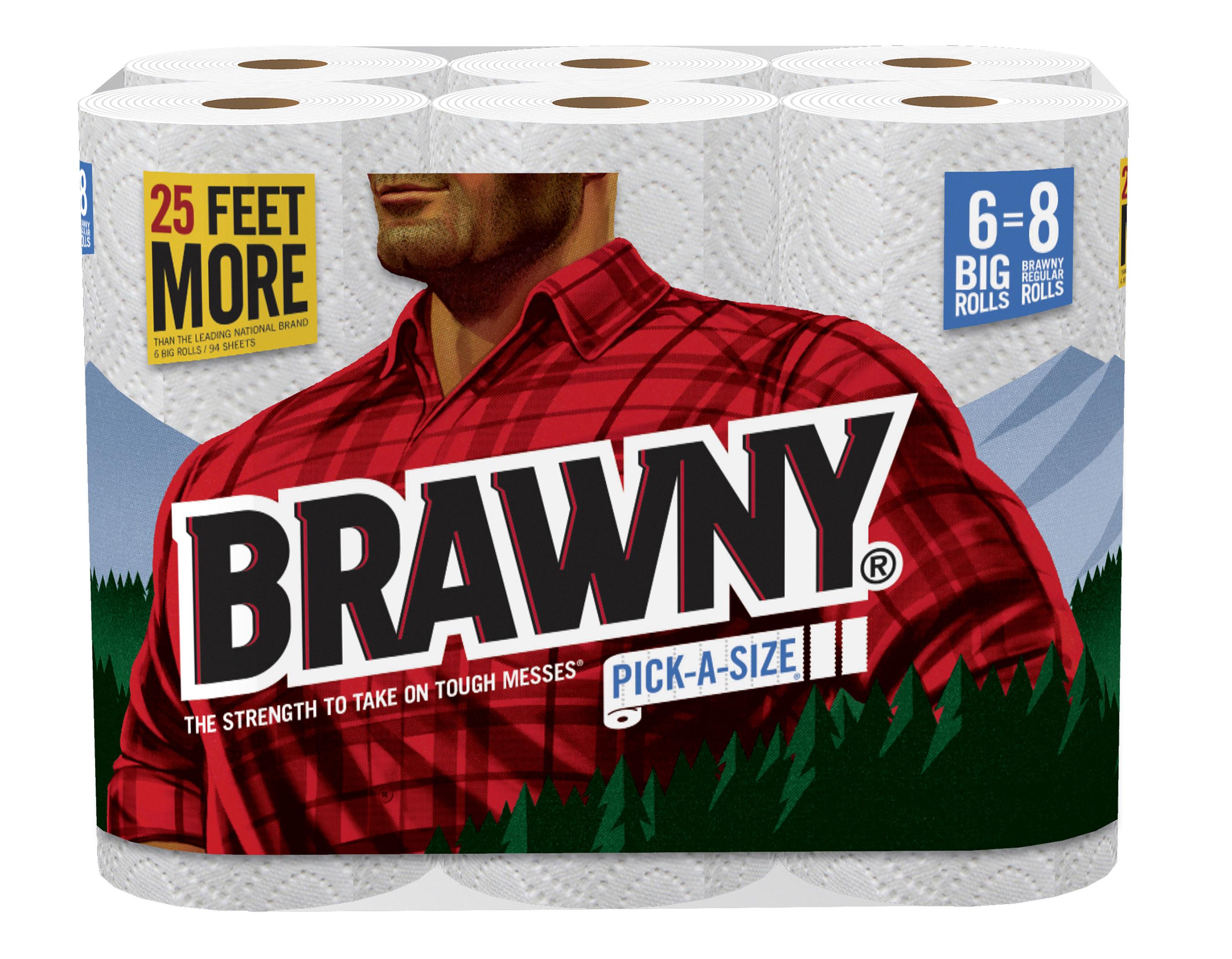 Introducing The Iconic Brawny Paper Towel Guy