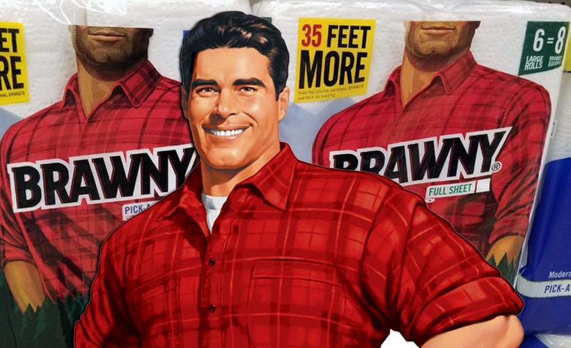 Introducing The Iconic Brawny Paper Towel Guy