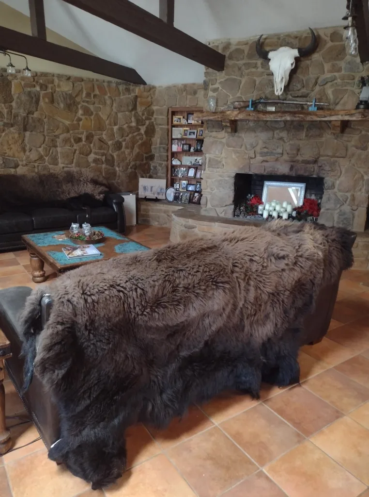 buffalo hide rug 1674387032