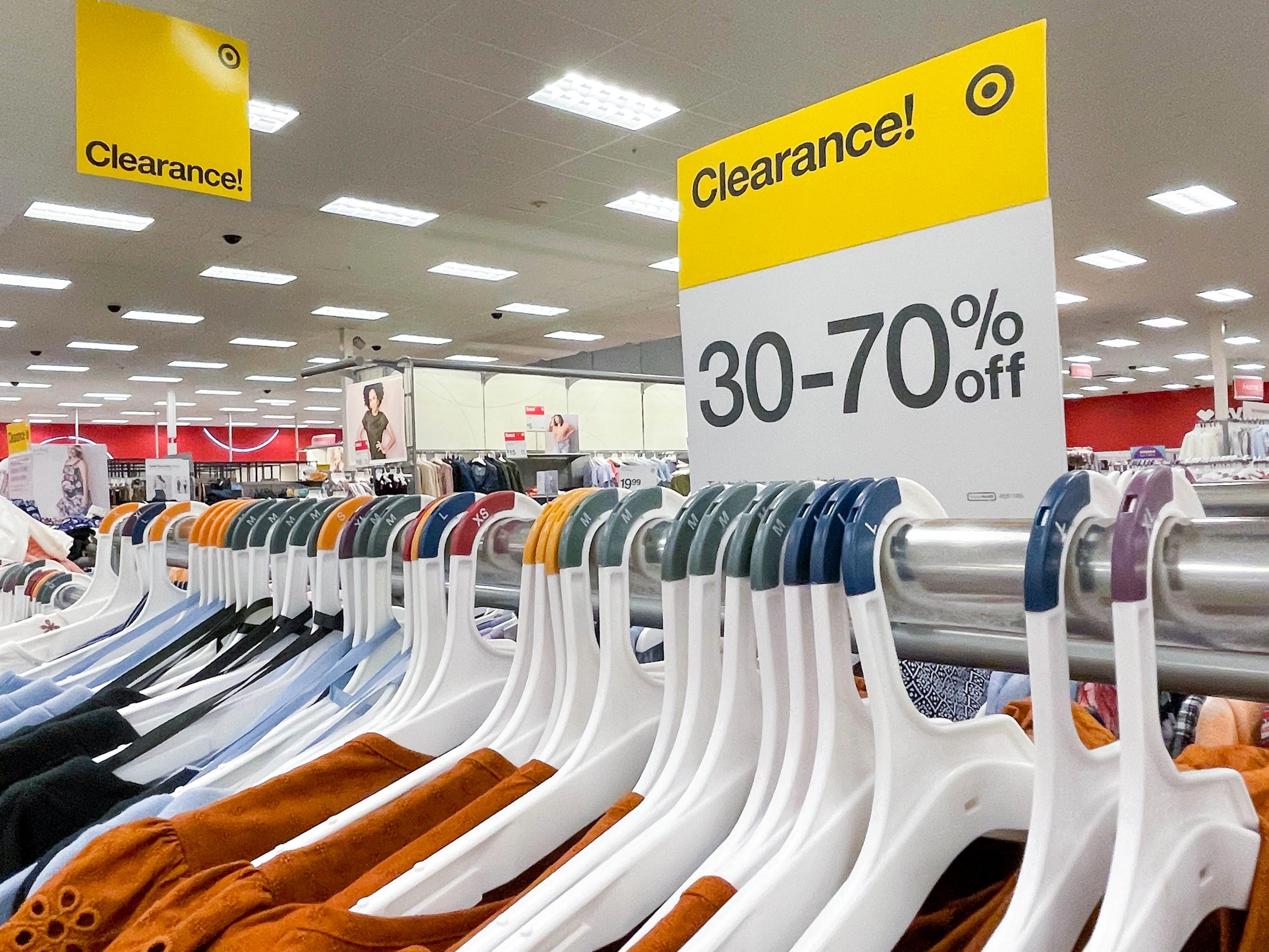 can you return clearance items to target