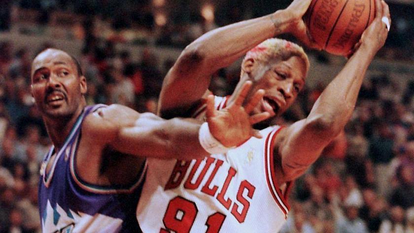 Meet Dennis Rodman, a five-time NBA champion blue-collar defender - CGTN