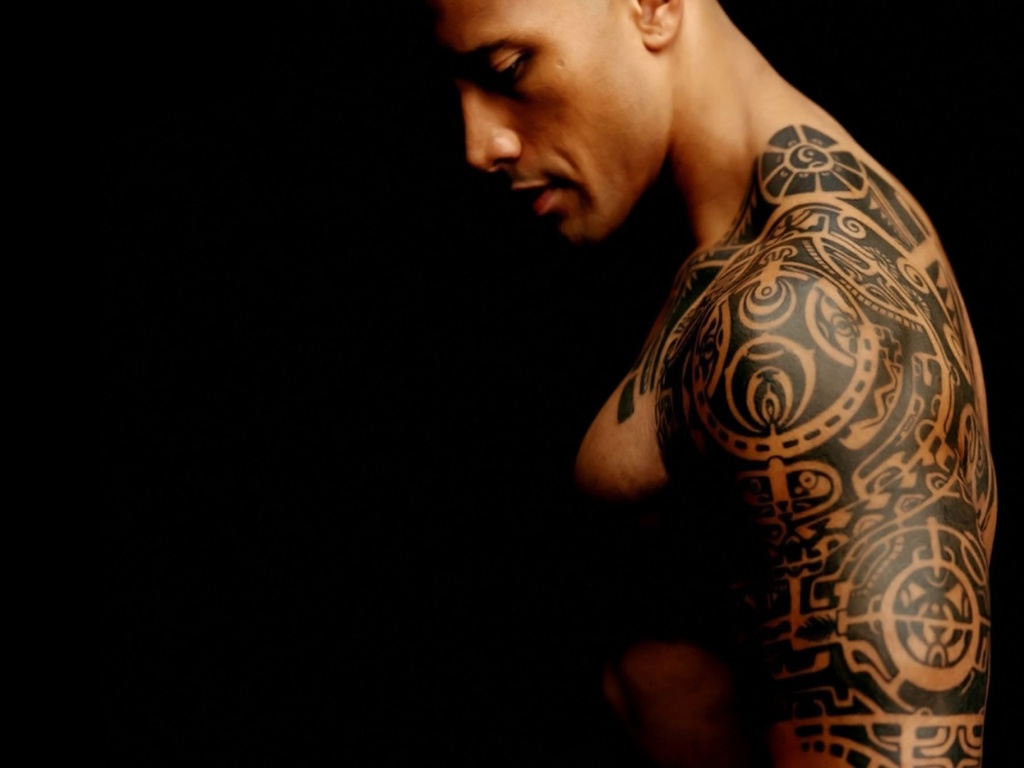 dwayne johnson tattoo 1675102966