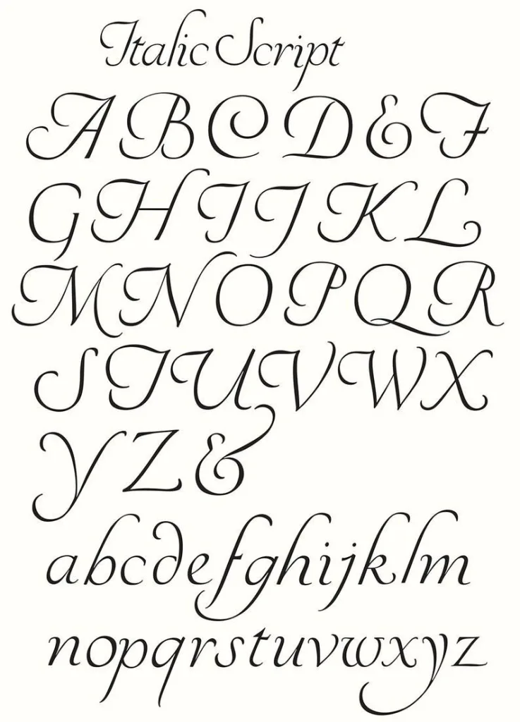 italic lettering 1672737008