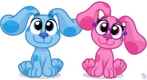 magenta and blue blues clues 1674292822