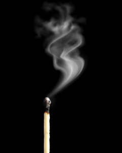 smoke from a match 1674818983