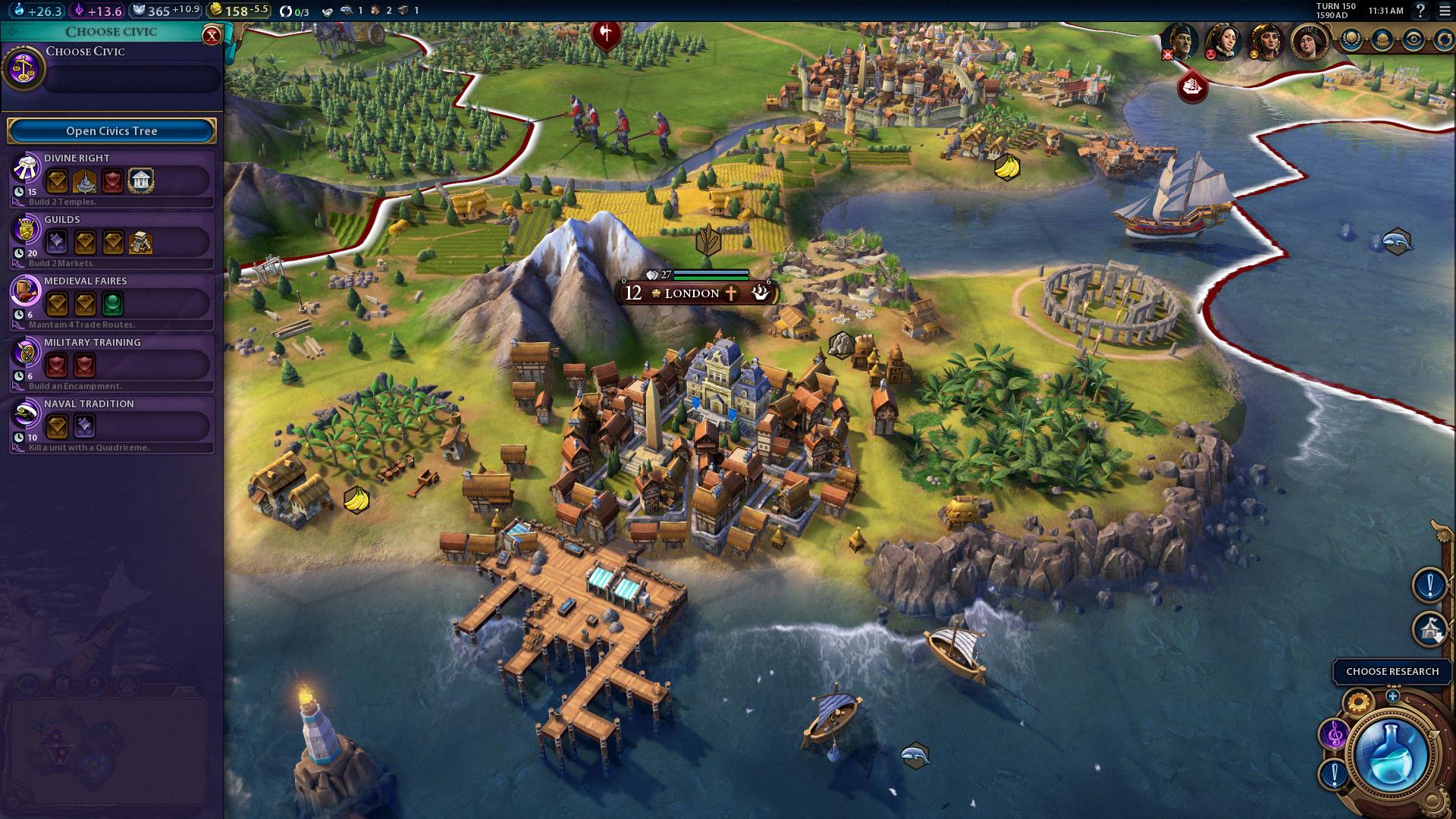Optimum Strategies for Settling on Resources in Civilization 6