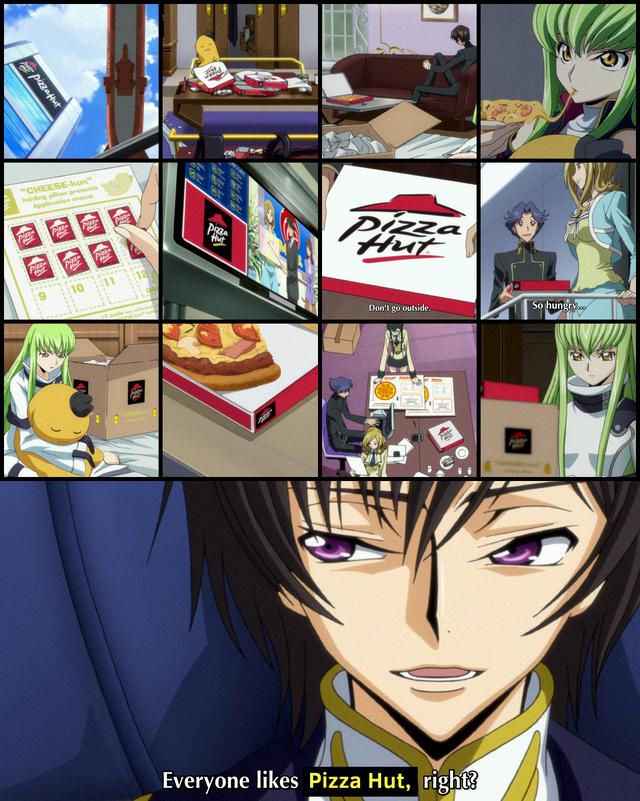 Code Geass Favorite Pan Pizza 