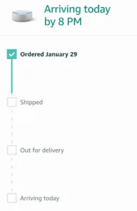 Amazon Says Arriving Today But Not Out For Delivery 1