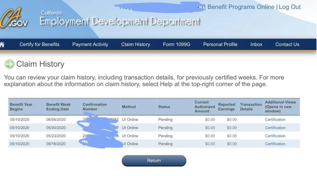 Dealing with EDD Pending Payments After Certification