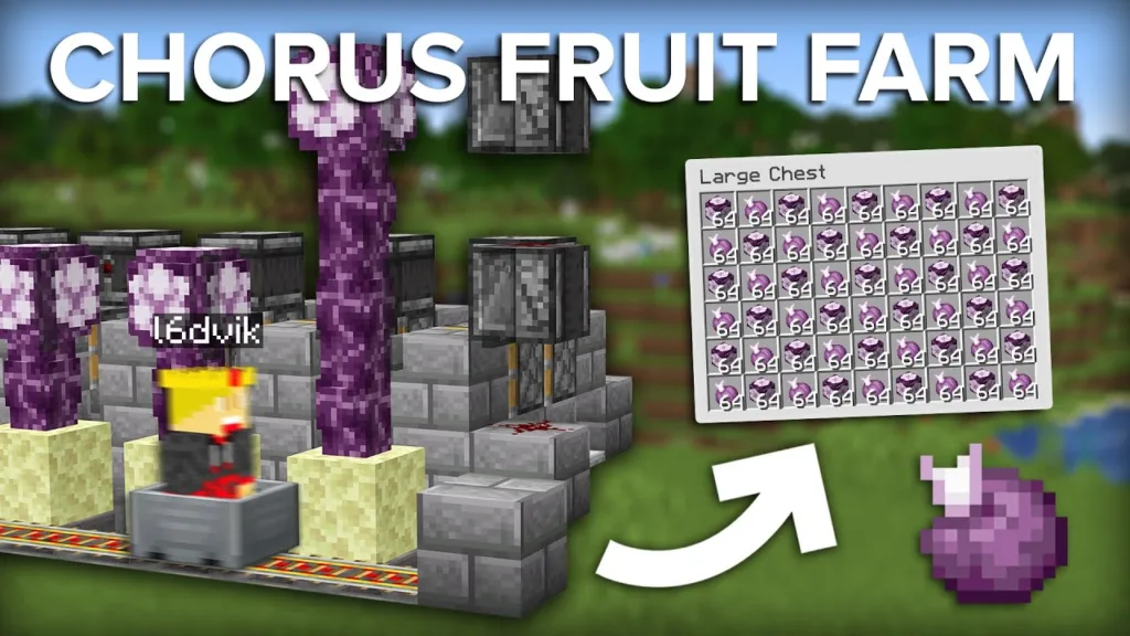 End Chorus Fruit A Valuable Minecraft Resource