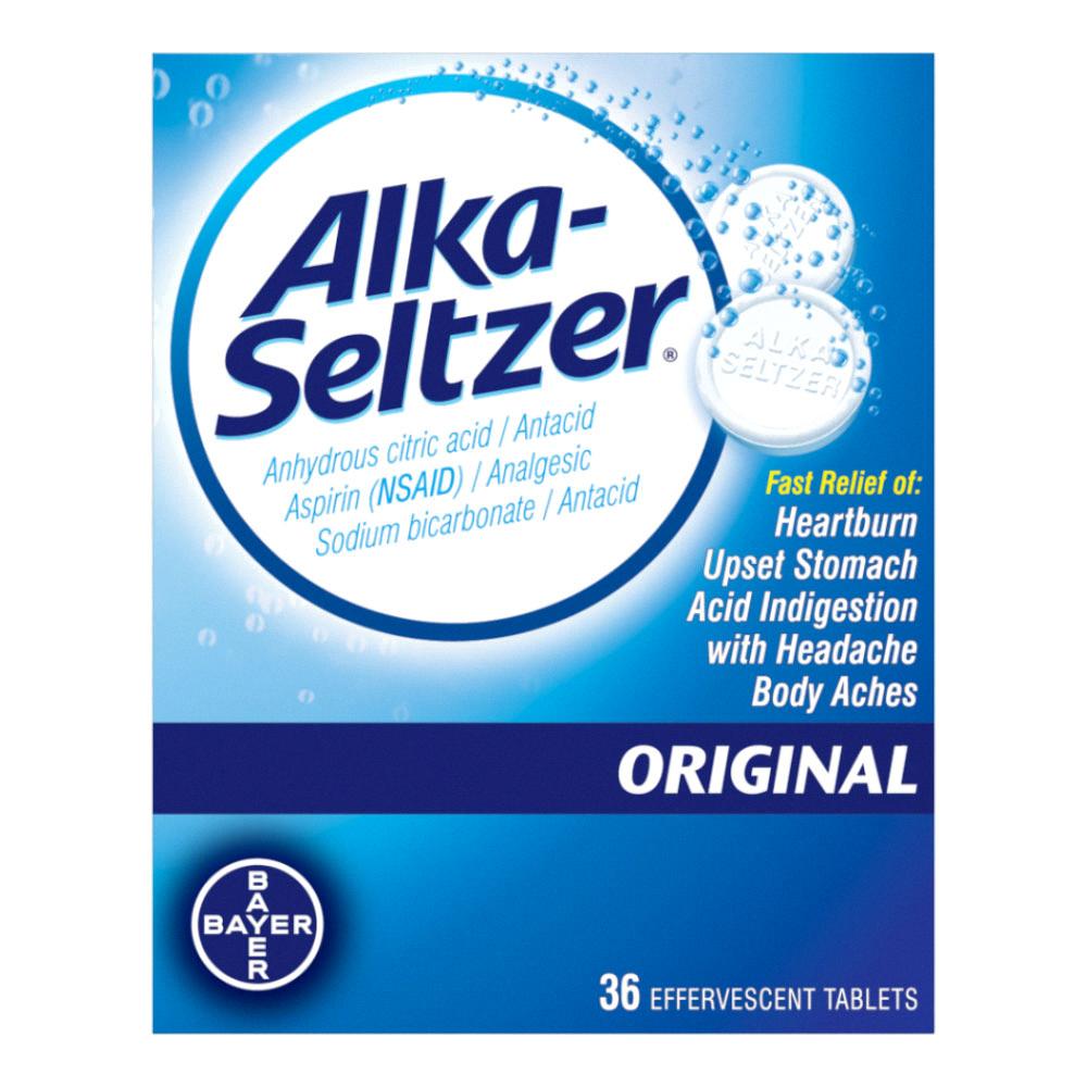 does alka seltzer help with gas