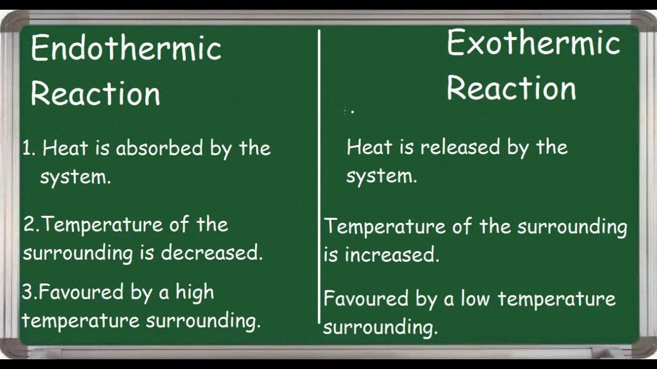 does an endothermic reaction feel cold
