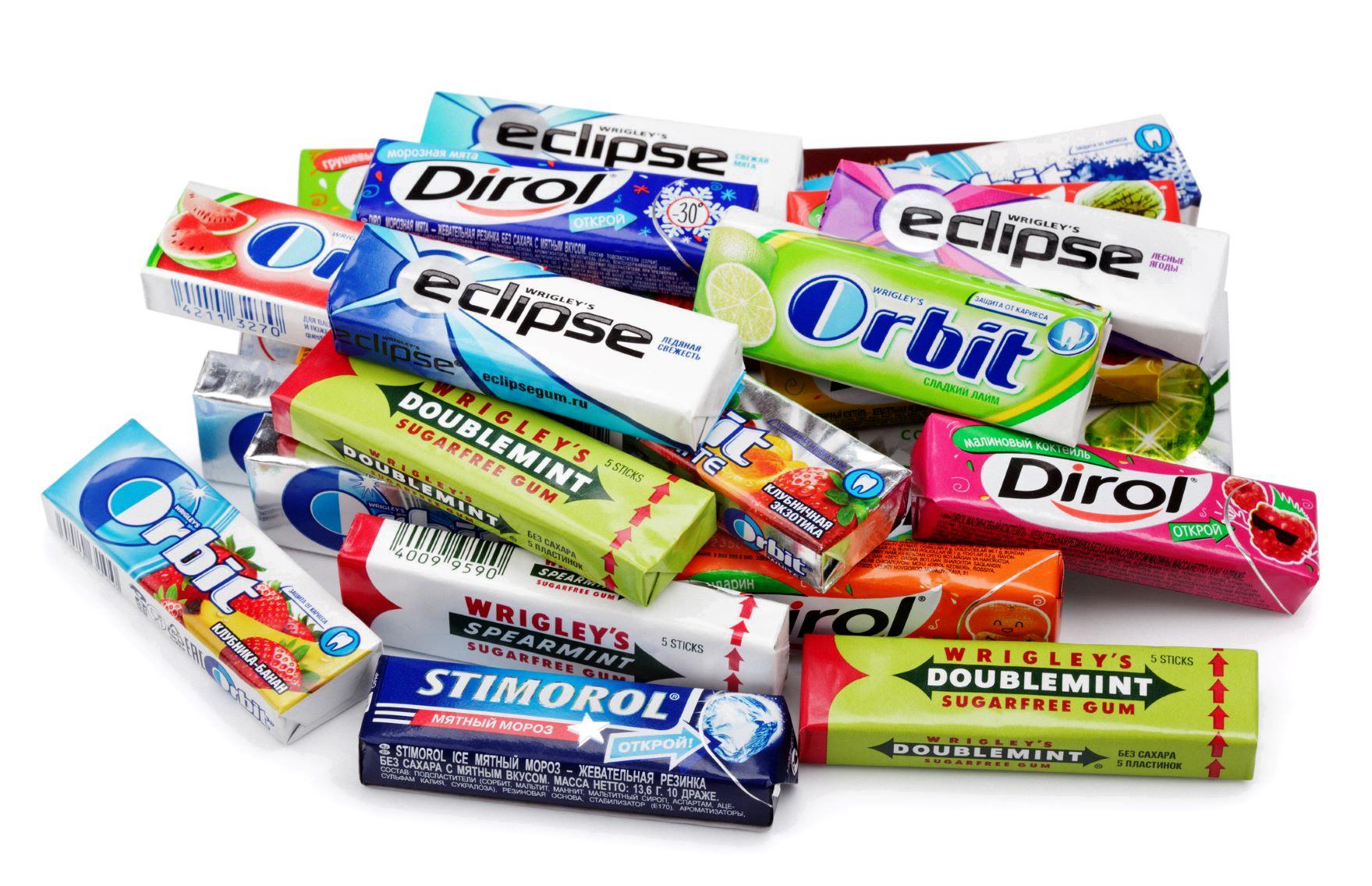 does chewing gum add calories