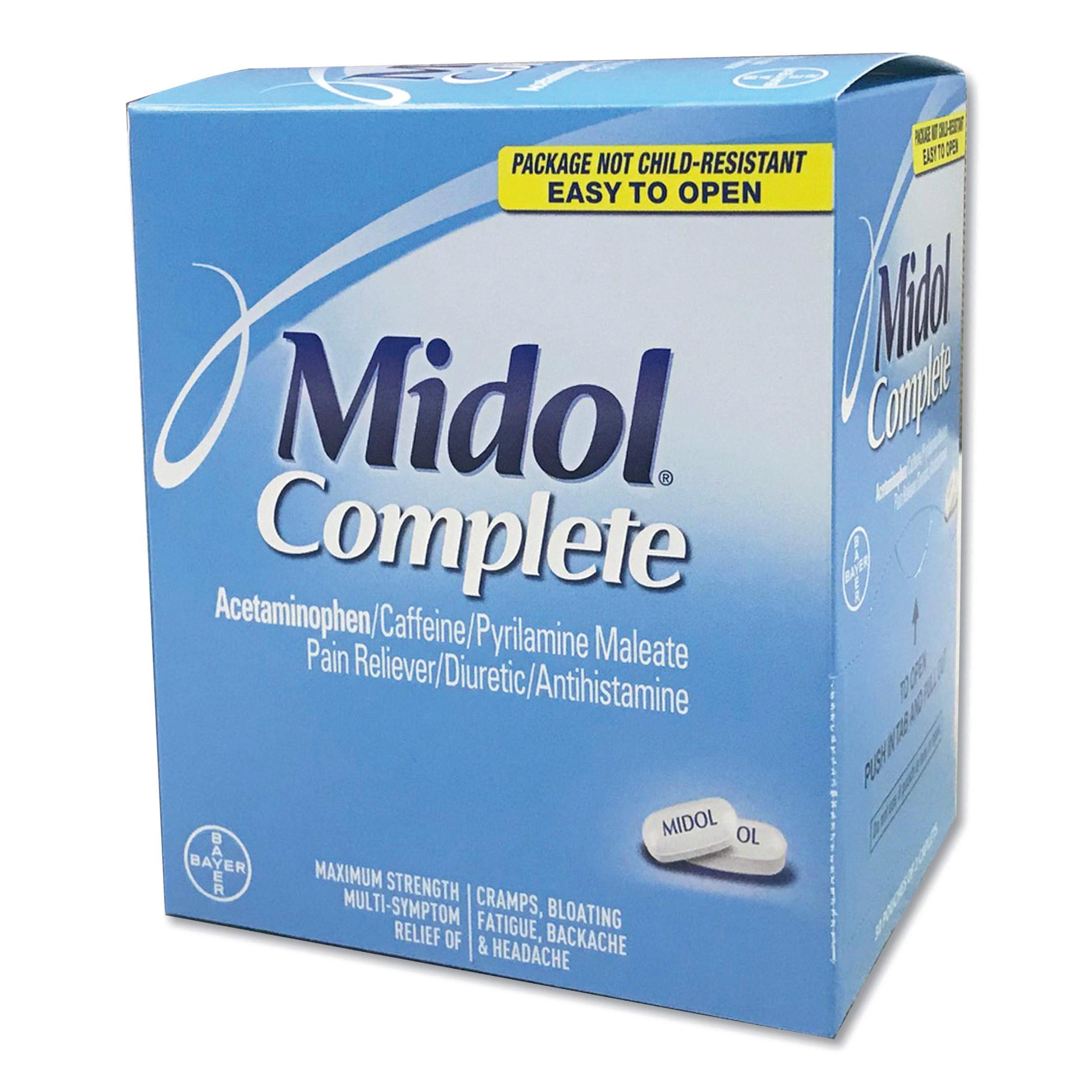 does midol make you sleepy