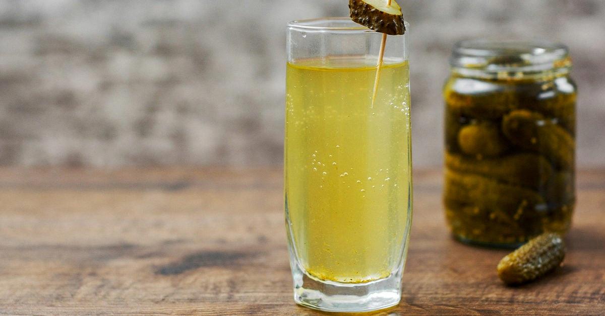 does pickle juice help with a hangover