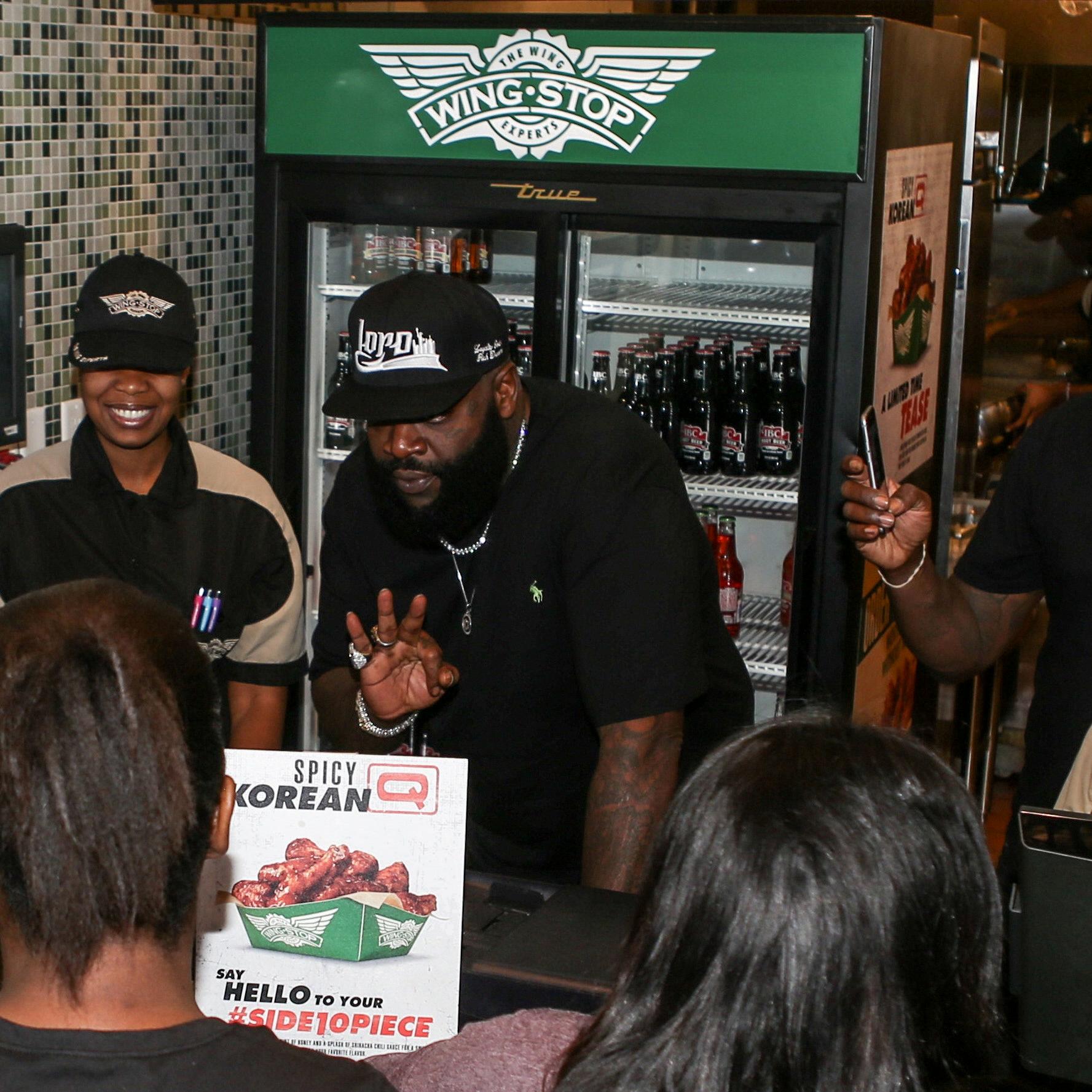 does rick ross own wingstop