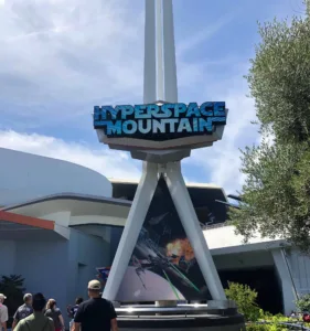 does space mountain go upside down 1 1