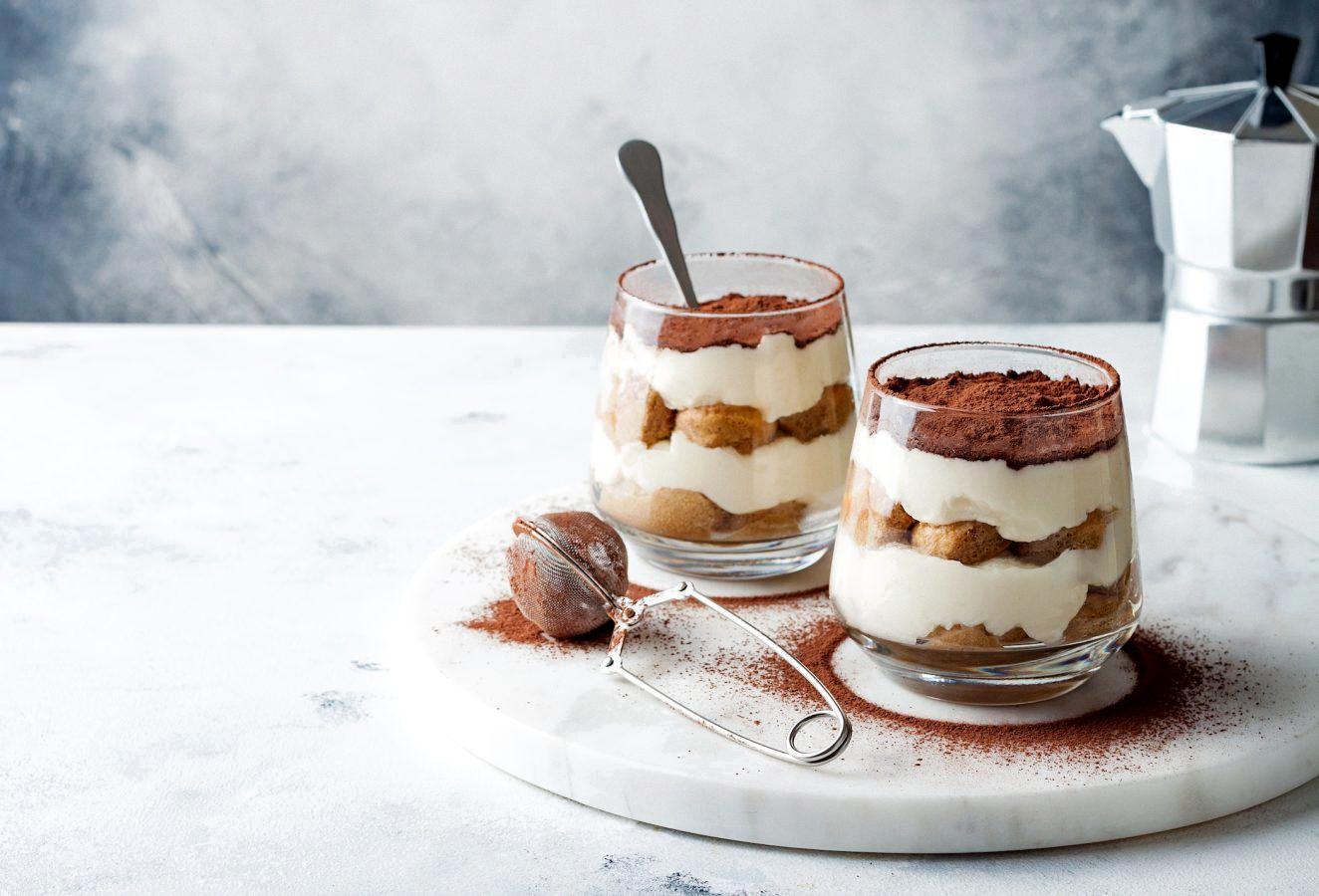 does tiramisu have caffeine