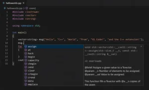 does visual studio code come with c compiler 1 1