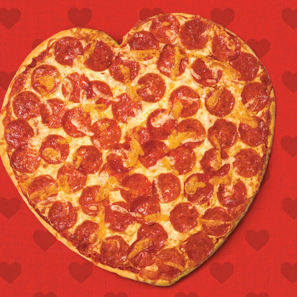 dominos heart shaped pizza 1679782827