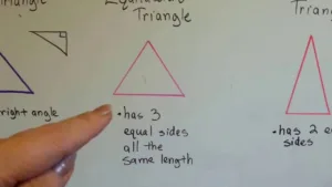 equilateral right triangle 1 1