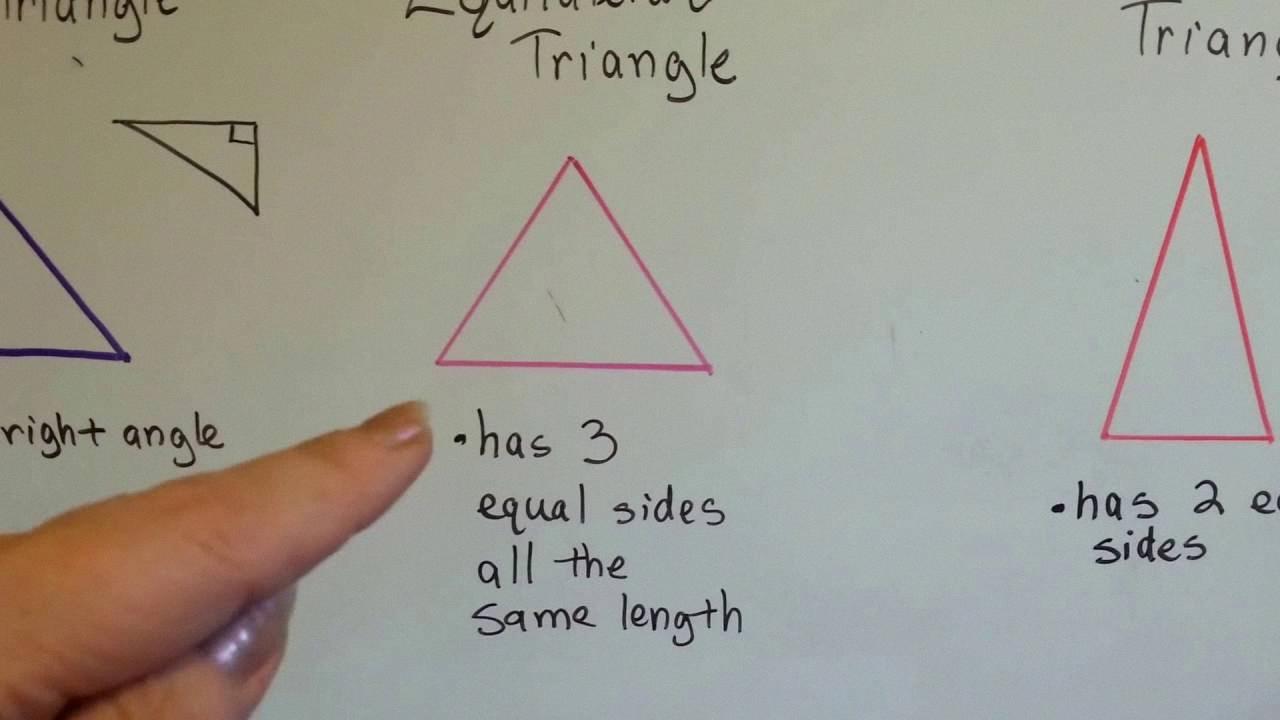 equilateral right triangle