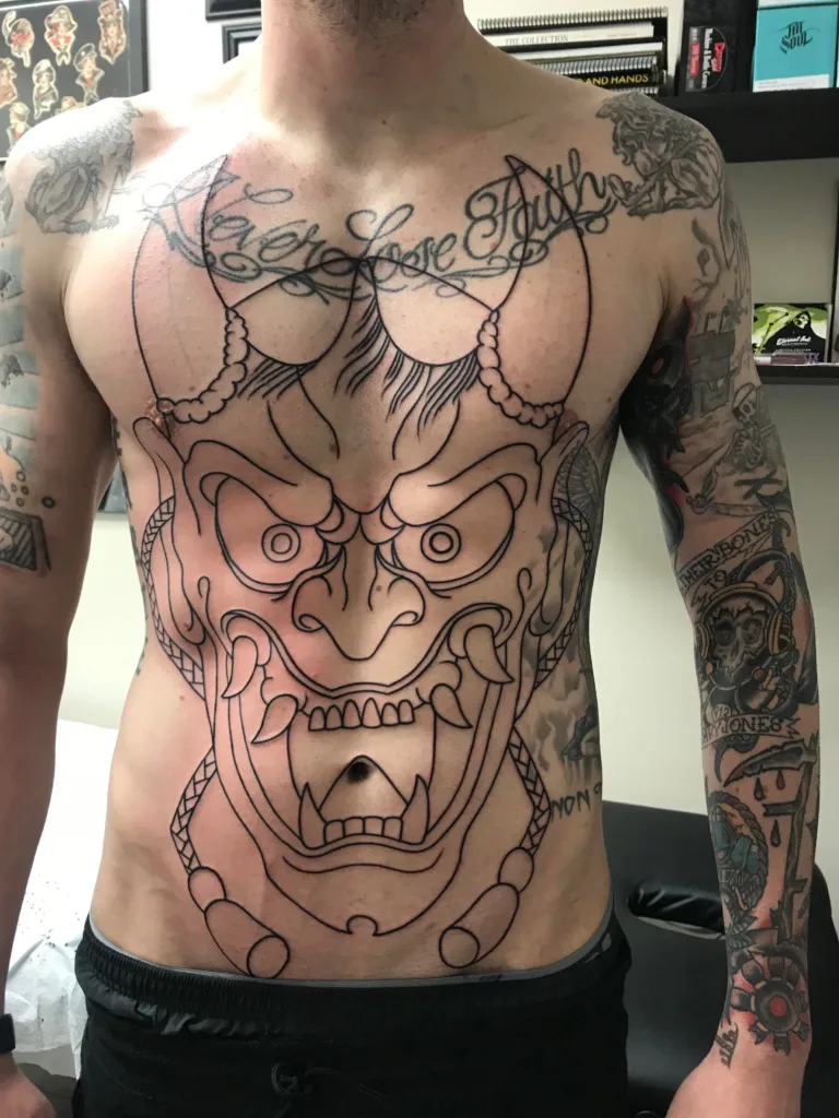 stomach tattoo 1678563767