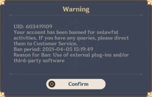 Genshin Impact Ban 1680949020