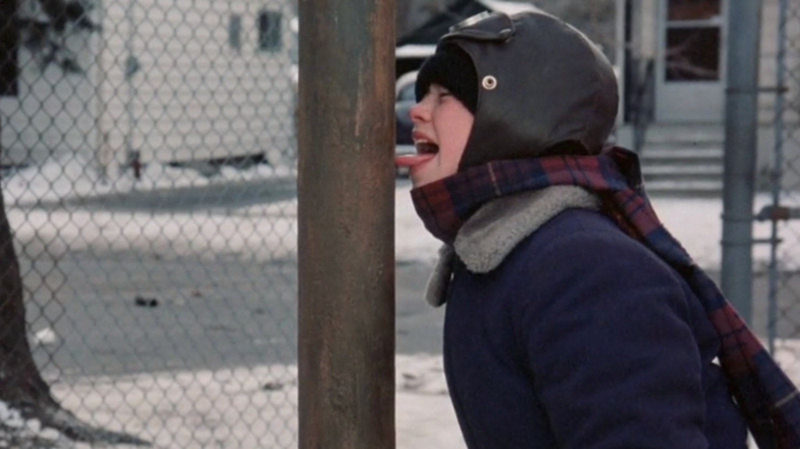 The Ingenuity Behind A Christmas Story's Flagpole-Licking Scene