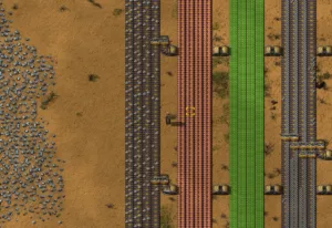 factorio miners full belt 1